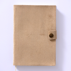 CUADERNO GAMUZA - 11 DULCE DE LECHE 14X21 - comprar online