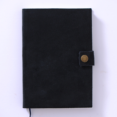 AGENDA SEMANAL GAMUZA - 13 AZUL OSCURO 14X21 - comprar online