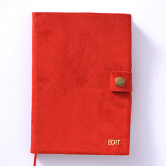 CUADERNO GAMUZA - 3 ROJO 14X21 - comprar online