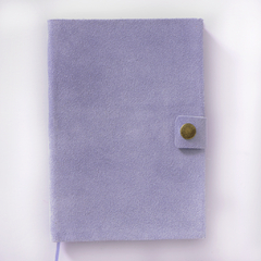 AGENDA DIARIA GAMUZA - 9 LAVANDA 14X21 - comprar online