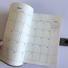 AGENDA SEMANAL GAMUZA - 2 VISÓN 14X21 en internet