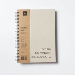 Cuaderno Frases A5 - Esperá un minuto...