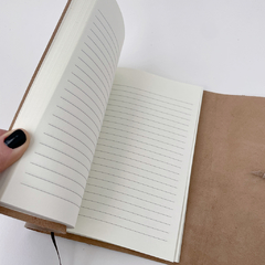 CUADERNO CUERO - 2 SUELA 14X21 - comprar online