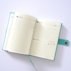 AGENDA DIARIA CUERO - 3 CHOCOLATE 14x21 en internet