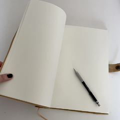 LIBRO DE FIRMAS ECO CUERO - SUELA 23x23 - comprar online