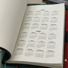 PLANNER PERPETUO GAMUZA - 6 MARRÓN 14X21 - tienda online