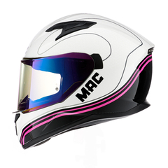 CASCO SPEED AMY BLANCO ROSA MT EDICION LIMITADA - comprar online