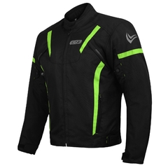 CAMPERA PUNTO EXTREMO GP23 CP-10 NEGRO AMARILLO