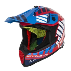 CASCO FALCON ENERGY B5 ROJO PERLA BRILLO - comprar online