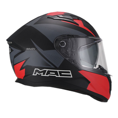CASCO SPEED 2.0 RAVEN MATT BLACK RED - comprar online