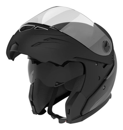 CASCO HAWK RS5 VECTOR REBATIBLE DOBLE VISOR NEGRO MATE