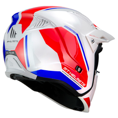 CASCO DESMONTABLE STREETFIGHTER SV TWIN B7 AZUL PERLA BRILLO en internet