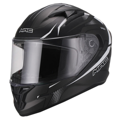 CASCO SPEED RIOT MATT BLACK WHITE en internet