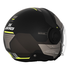 CASCO AXXIS RAVEN SV CYPHER B2 GRIS MATE - FRASER MOTOS