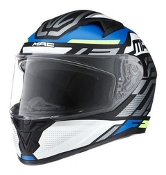 CASCO 825 CONTROL BLANCO GRIS AZUL - comprar online