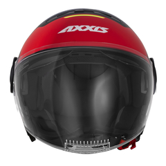 CASCO AXXIS RAVEN SV CYPHER D2 ROJO MATE - comprar online