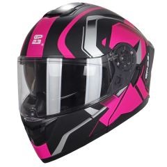 CASCO REBATIBLE DOBLE VISOR GP23 FURIUS 900 ROSA en internet