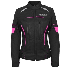 CAMPERA PUNTO EXTREMO GP23 RUTA 40 CP-20 DAMA ROSA Y NEGRO - comprar online