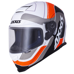 CASCO AXXIS EAGLE SV RADICAL A4 GRIS PERLA MATE - comprar online
