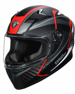 CASCO PUNTO EXTREMO 978 FAST ROJO Y NEGRO