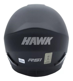 CASCO HAWK RS1 NEGRO MATE - FRASER MOTOS