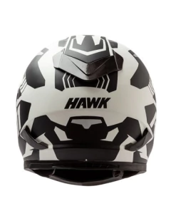 CASCO RS11 REVO BLANCO HAWK DOBLE VISOR - tienda online