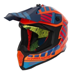CASCO FALCON ENERGY B4 NARANJA BRILLO - comprar online