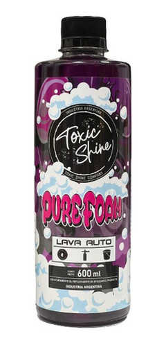 SHAMPOO ESPUMA ACTIVA PURE FOAM TOXIC SHINE