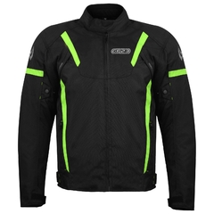 CAMPERA PUNTO EXTREMO GP23 CP-10 NEGRO AMARILLO - comprar online