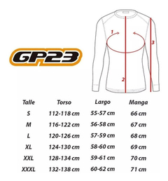 CAMPERA PUNTO EXTREMO GP23 CP-20 RUTA 40 ROJA Y NEGRA en internet