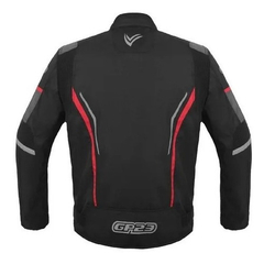 CAMPERA PUNTO EXTREMO GP 23 CP-10 NEGRO, ROJO Y GRIS - comprar online