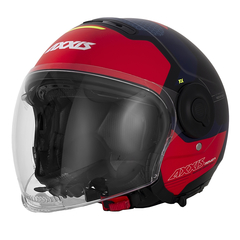 CASCO AXXIS RAVEN SV CYPHER D2 ROJO MATE en internet