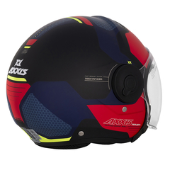 CASCO AXXIS RAVEN SV CYPHER D2 ROJO MATE - FRASER MOTOS