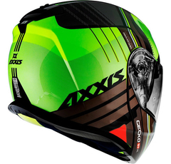 CASCO AXXIS GECKO SV EPIC B3 AMARILLO FLUO BRILLO - FRASER MOTOS