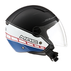 CASCO BEAT STRADA NEGRO BLANCO AZUL - comprar online