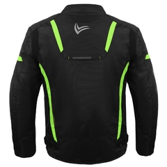 CAMPERA PUNTO EXTREMO GP23 CP-10 NEGRO AMARILLO en internet