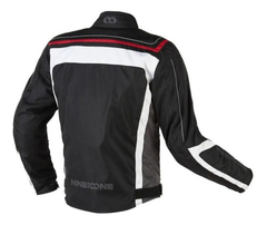 CAMPERA CORDURA FUSE EVO NEGRO ROJO BLANCO NINE TO ONE - comprar online
