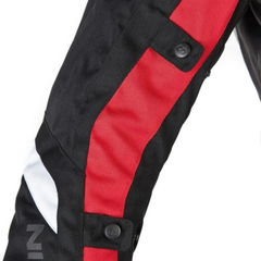 Imagen de CAMPERA CORDURA FUSE EVO NEGRO ROJO BLANCO NINE TO ONE