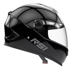 CASCO HAWK RS1 NEGRO BRILLO - comprar online