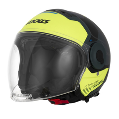 CASCO AXXIS RAVEN SV CYPHER D4 AMARILLO FLUO MATE en internet
