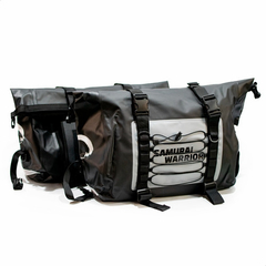 Imagen de JGO ALFORJAS SAMURAI WARRIOR IMPERMEABLE NEGRO