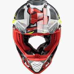 CASCO 437 FAST CRUSHER BLACK RED - comprar online