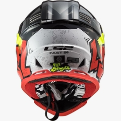 CASCO 437 FAST CRUSHER BLACK RED en internet