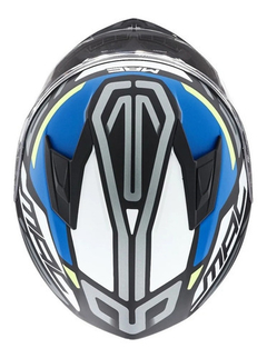 CASCO 825 CONTROL BLANCO GRIS AZUL - tienda online