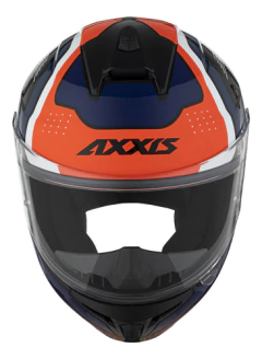 CASCO AXXIS DRAKEN COUGAR B7 AZUL BRILLO - FRASER MOTOS