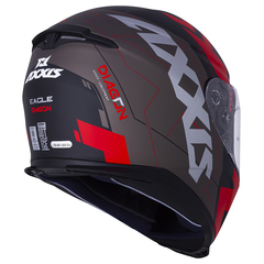 CASCO AXXIS EAGLE SV DIAGON D1 ROJO MATE - tienda online