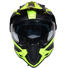 CASCO PUNTO EXTREMO 632 DAKAR AMARILLO FLUO en internet