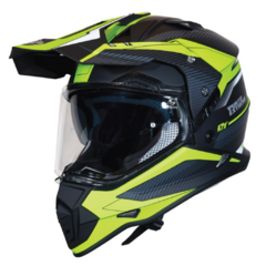 CASCO PUNTO EXTREMO 632 DAKAR AMARILLO FLUO - comprar online