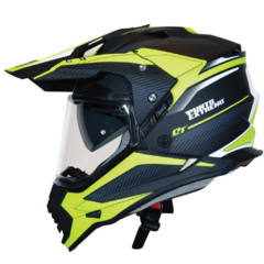 CASCO PUNTO EXTREMO 632 DAKAR AMARILLO FLUO