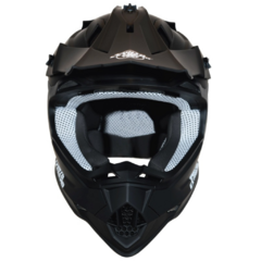 CASCO MX PUNTO EXTREMO 632 TRAVIS NEGRO MATE - comprar online